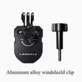 Motorcycle Windshield Camera Mount – Aluminum Alloy | DJI, GoPro, Insta360 Compatible